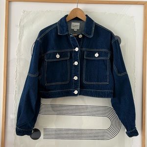 ANTHROPOLOGIE UNPUBLISHED DENIM JACKET